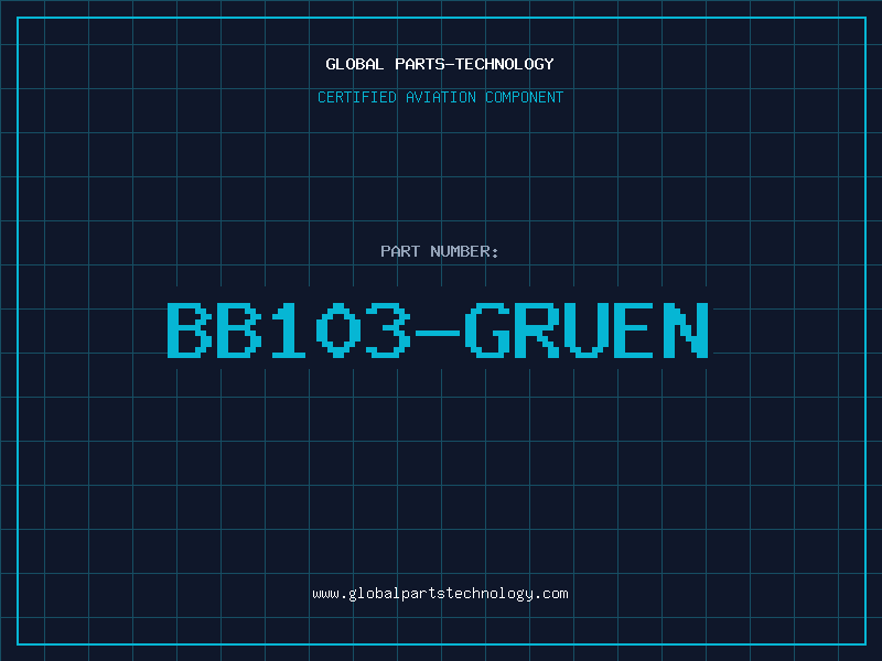 Aviation Part BB103-GRUEN