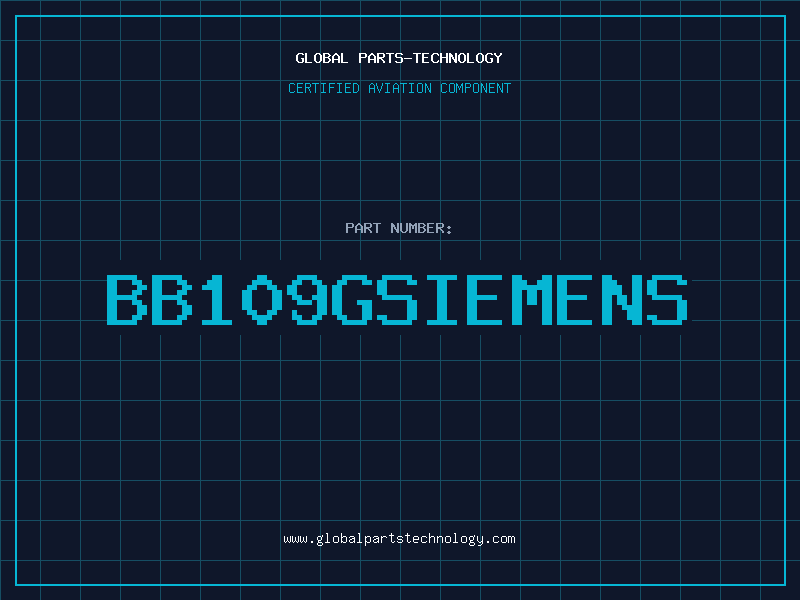 Aviation Part BB109GSIEMENS