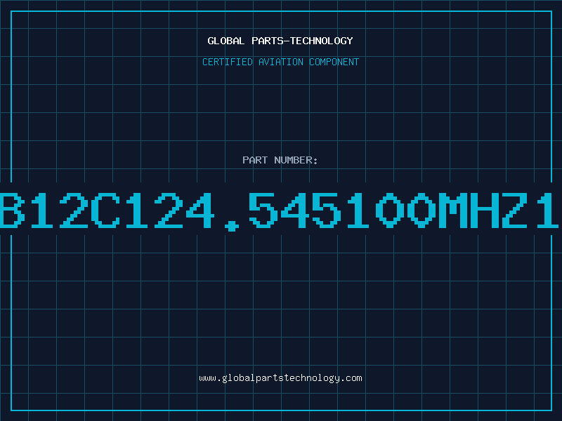 Aviation Part BB12C124.545100MHZ1T