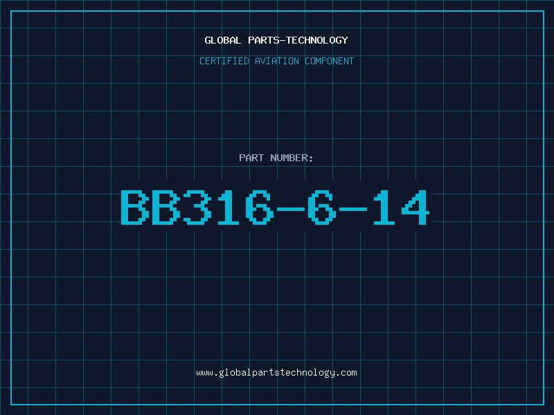 Aviation Part BB316-6-14