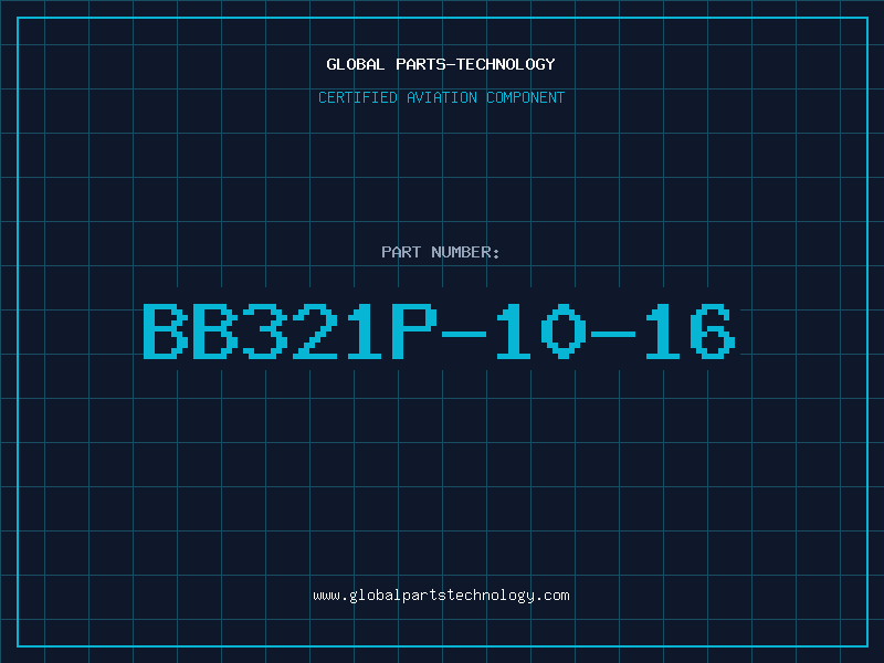 Aviation Part BB321P-10-16