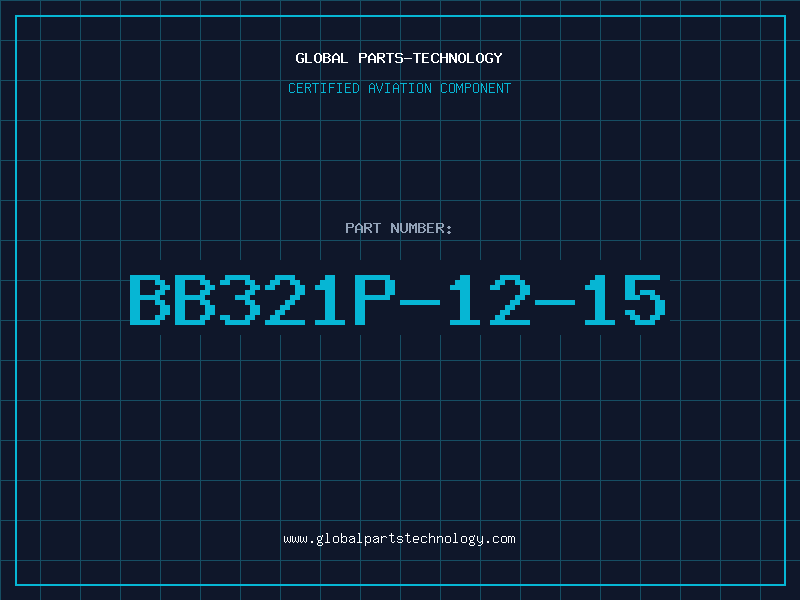 Aviation Part BB321P-12-15