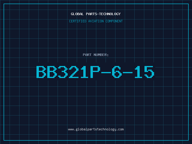 Aviation Part BB321P-6-15
