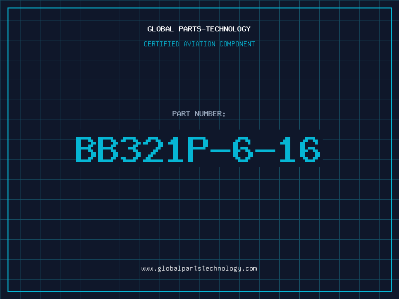 Aviation Part BB321P-6-16