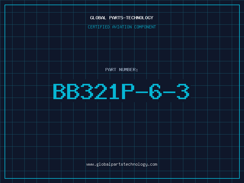 Aviation Part BB321P-6-3