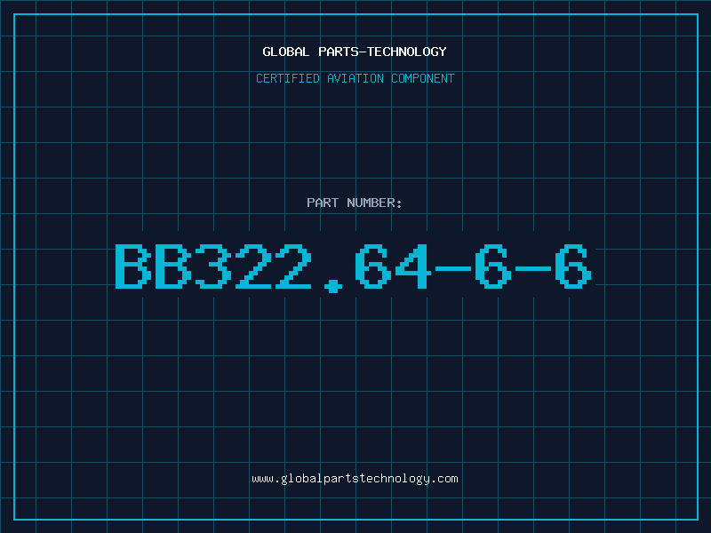 Aviation Part BB322.64-6-6