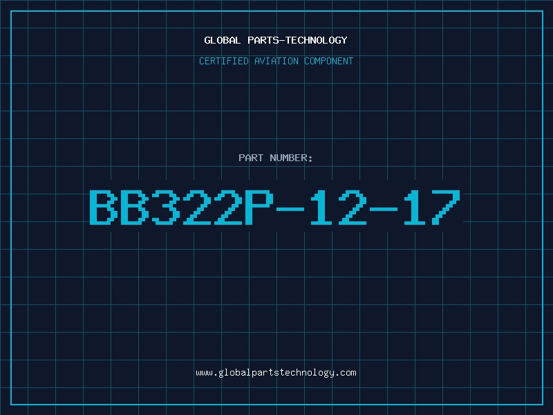 Aviation Part BB322P-12-17