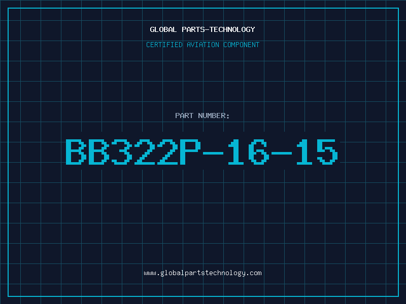 Aviation Part BB322P-16-15