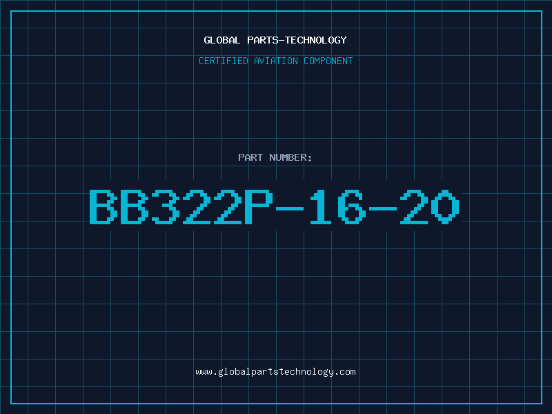 Aviation Part BB322P-16-20