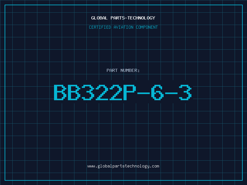 Aviation Part BB322P-6-3