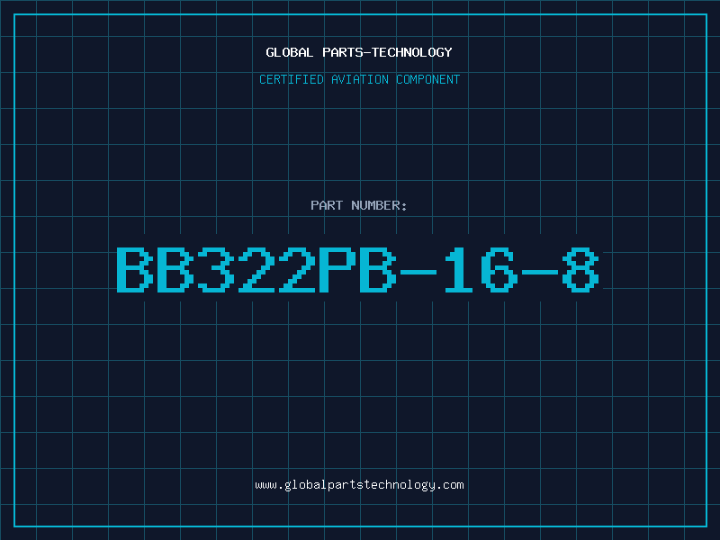 Aviation Part BB322PB-16-8