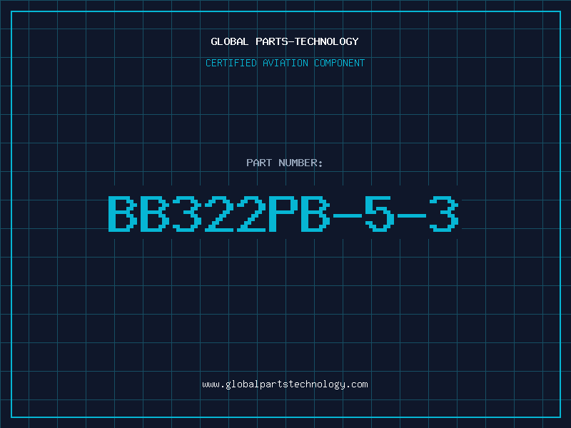 Aviation Part BB322PB-5-3