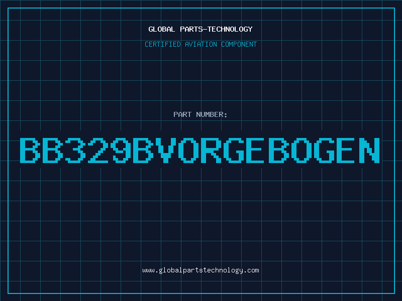 Aviation Part BB329BVORGEBOGEN