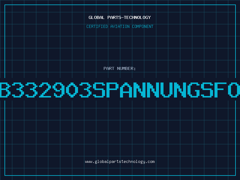 Aviation Part BB332903Spannungsfol