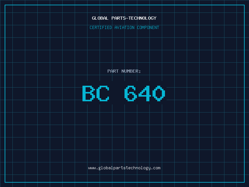 Aviation Part BC 640