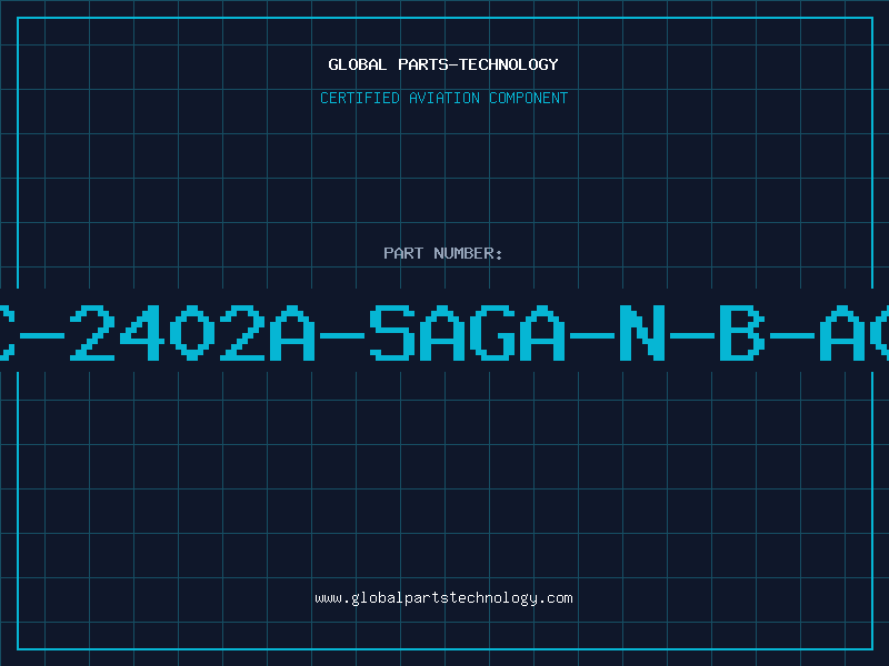 Aviation Part BC-2402A-SAGA-N-B-A00