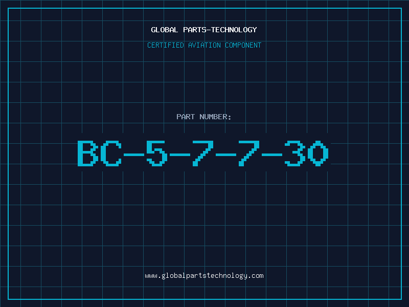 Aviation Part BC-5-7-7-30