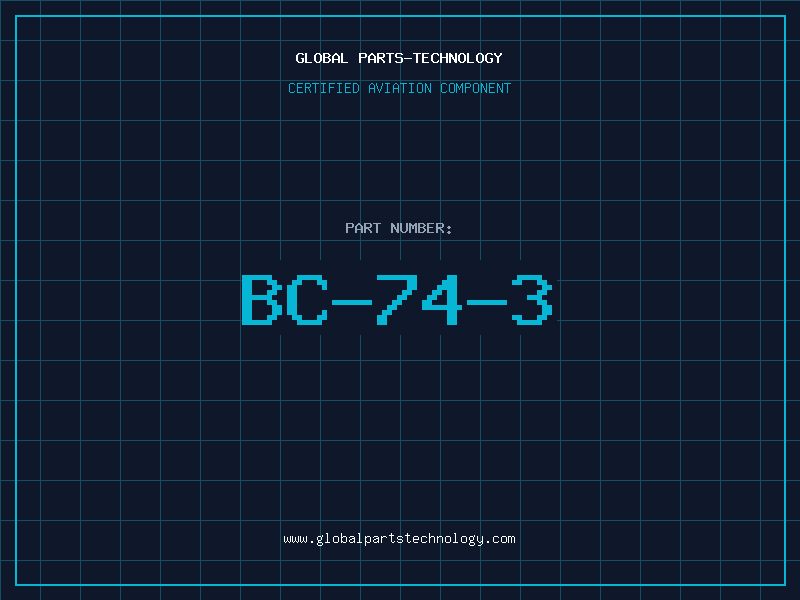 Aviation Part BC-74-3