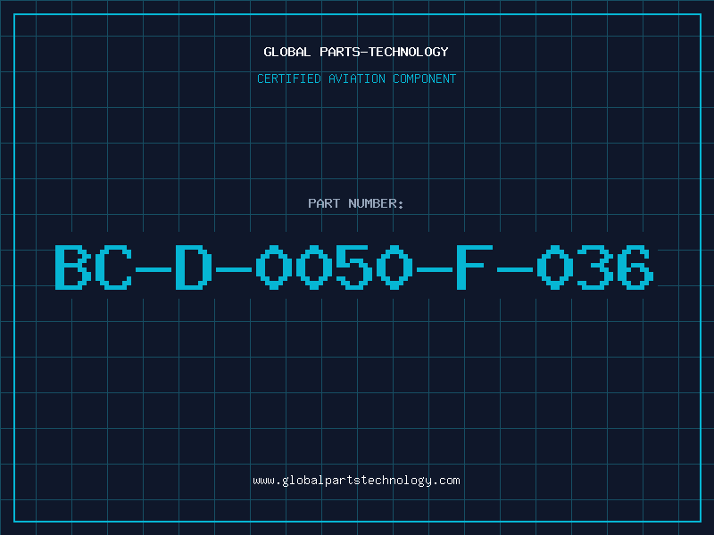 Aviation Part BC-D-0050-F-036