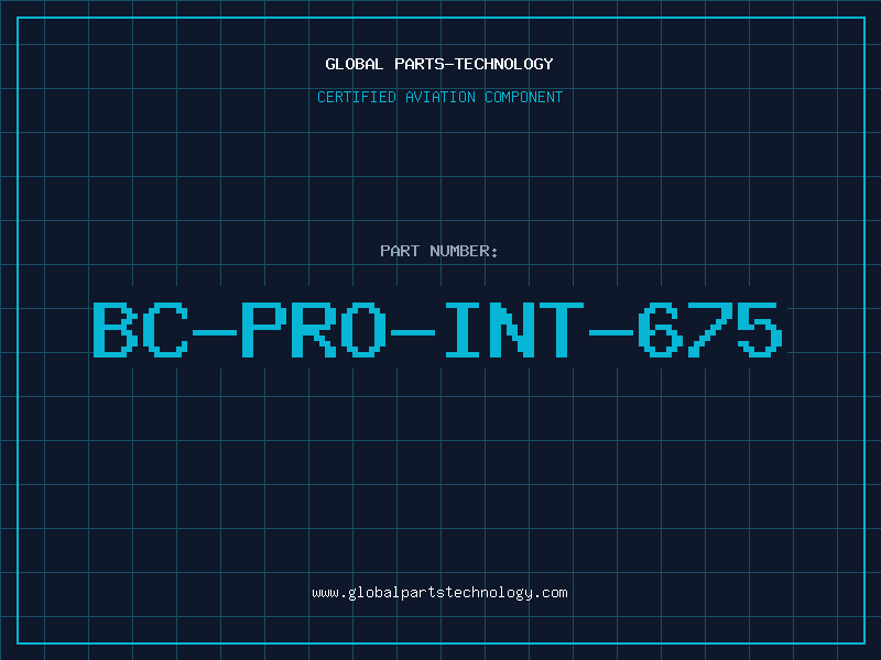 Aviation Part BC-PRO-INT-675