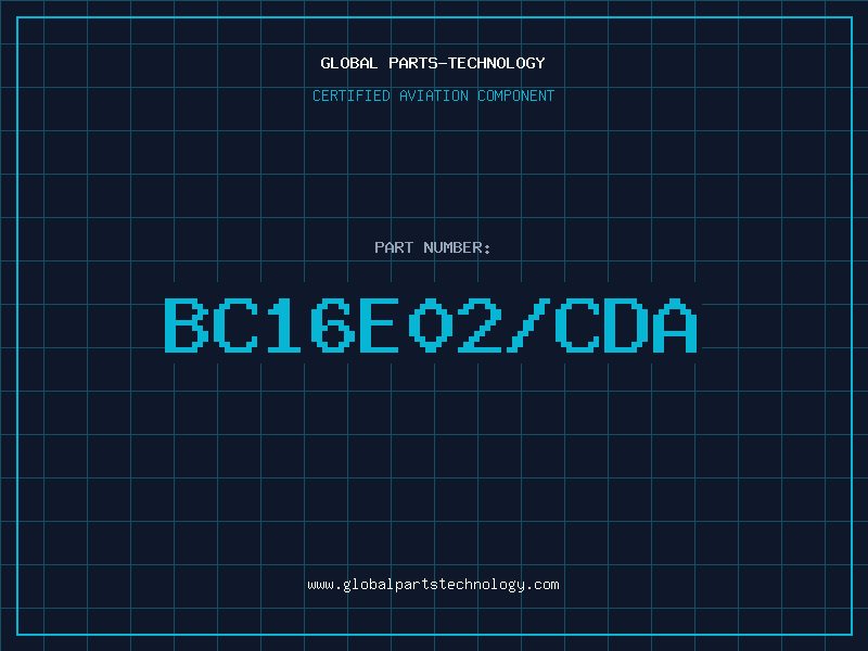 Aviation Part BC16E02/CDA