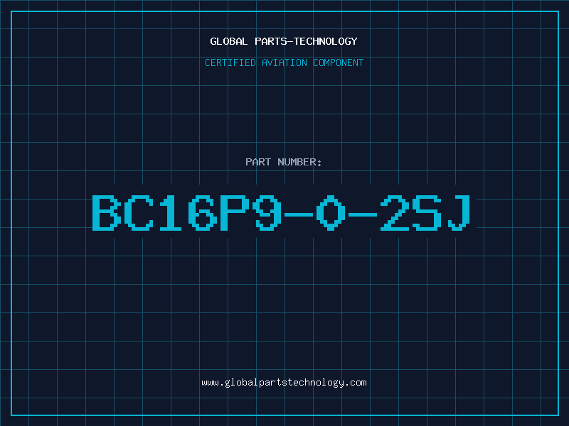 Aviation Part BC16P9-0-2SJ