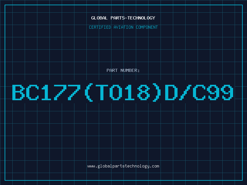 Aviation Part BC177(TO18)D/C99