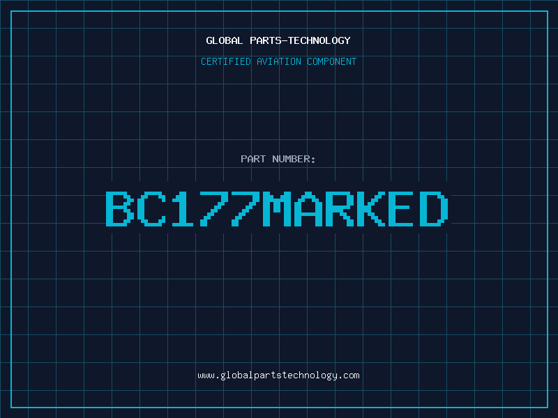 Aviation Part BC177MARKED