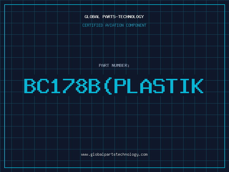 Aviation Part BC178BPLASTIK