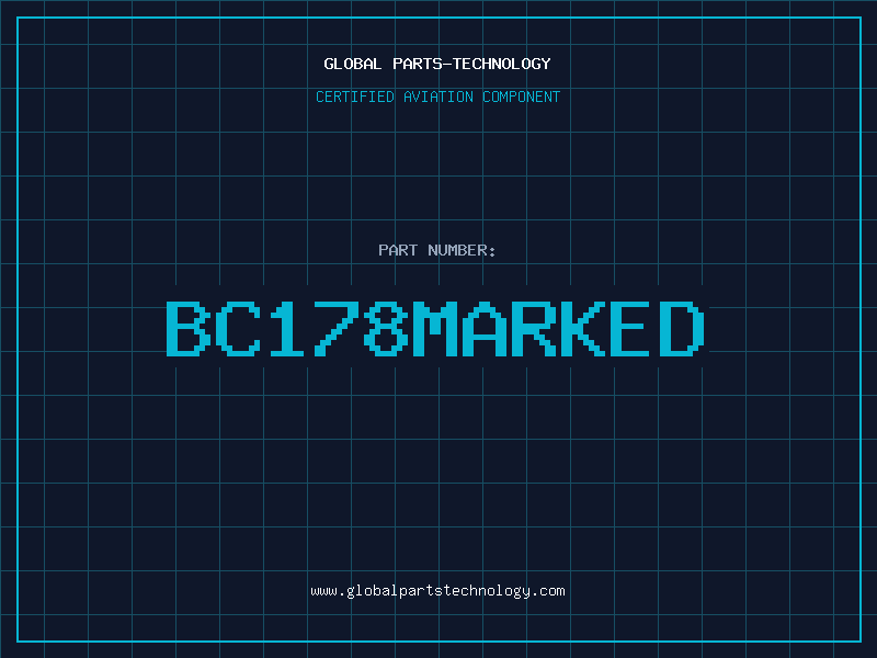 Aviation Part BC178MARKED