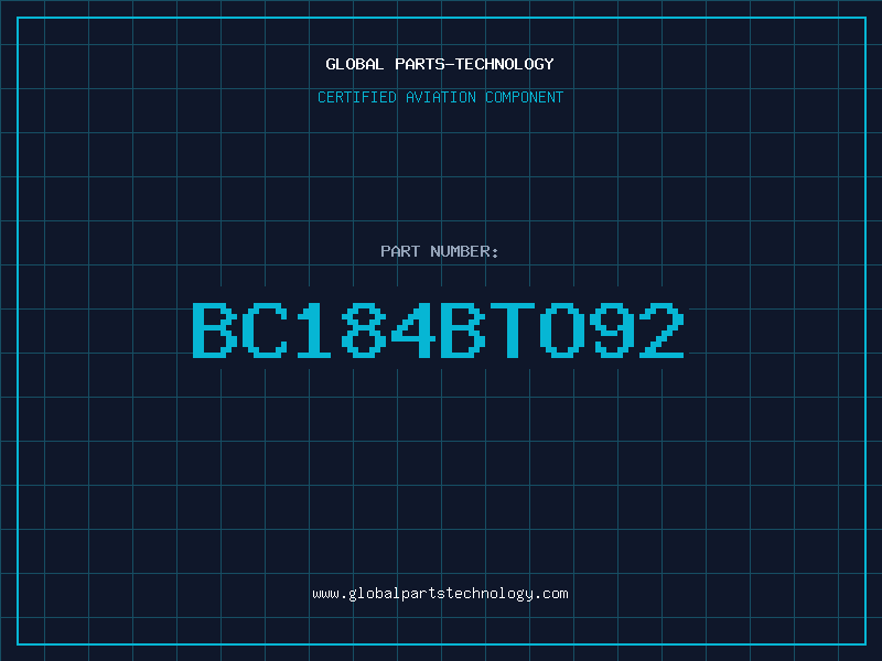 Aviation Part BC184BTO92