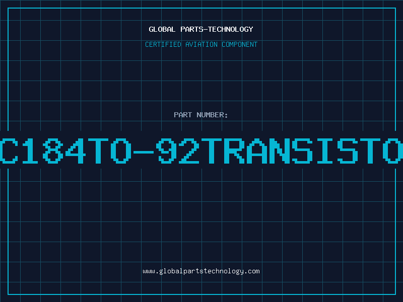 Aviation Part BC184TO-92TRANSISTOR