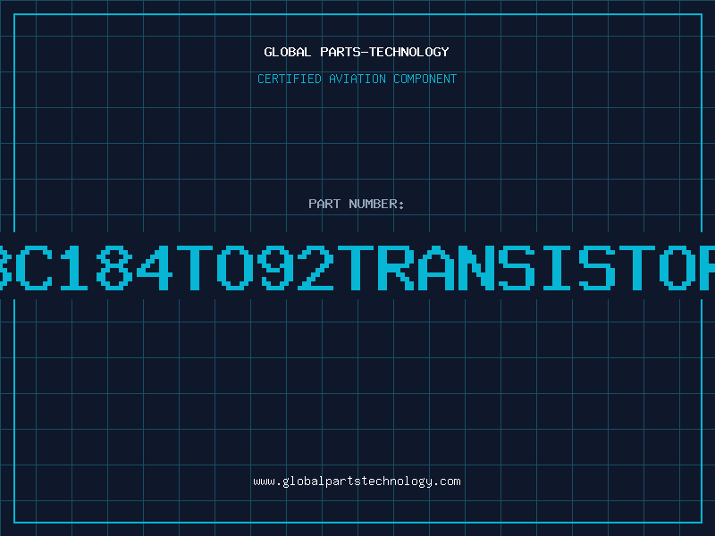 Aviation Part BC184TO92TRANSISTOR