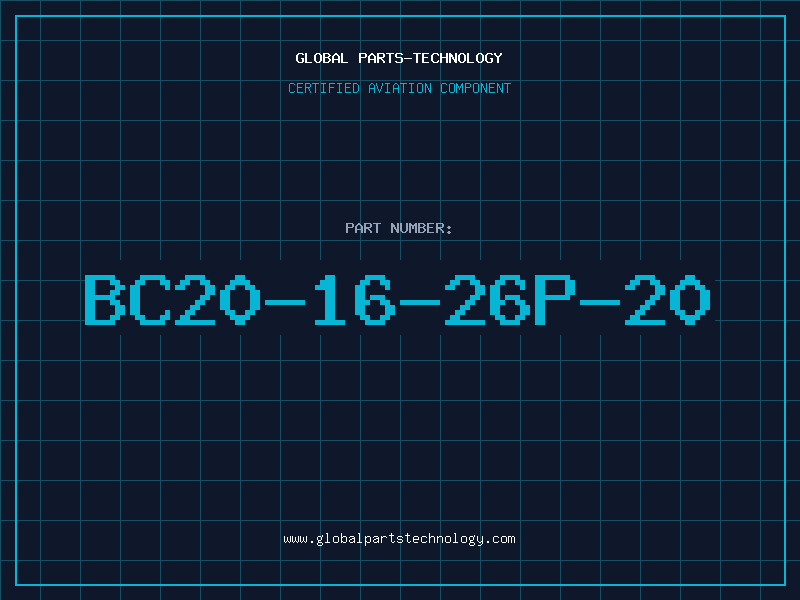 Aviation Part BC20-16-26P-20