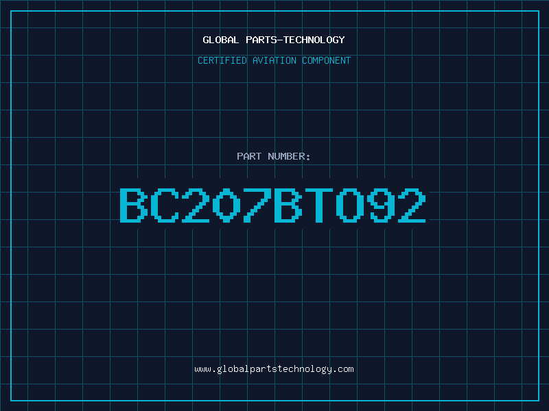 Aviation Part BC207BTO92
