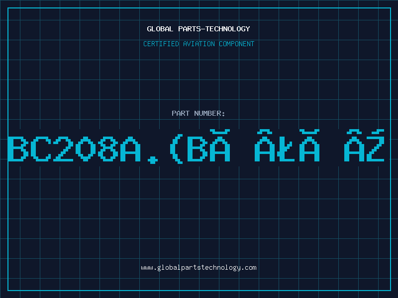 Aviation Part BC208A.(BÂ£Â¬