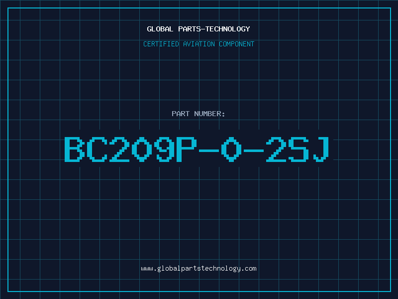 Aviation Part BC209P-0-2SJ