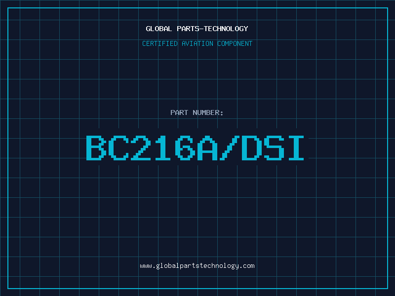 Aviation Part BC216A/DSI