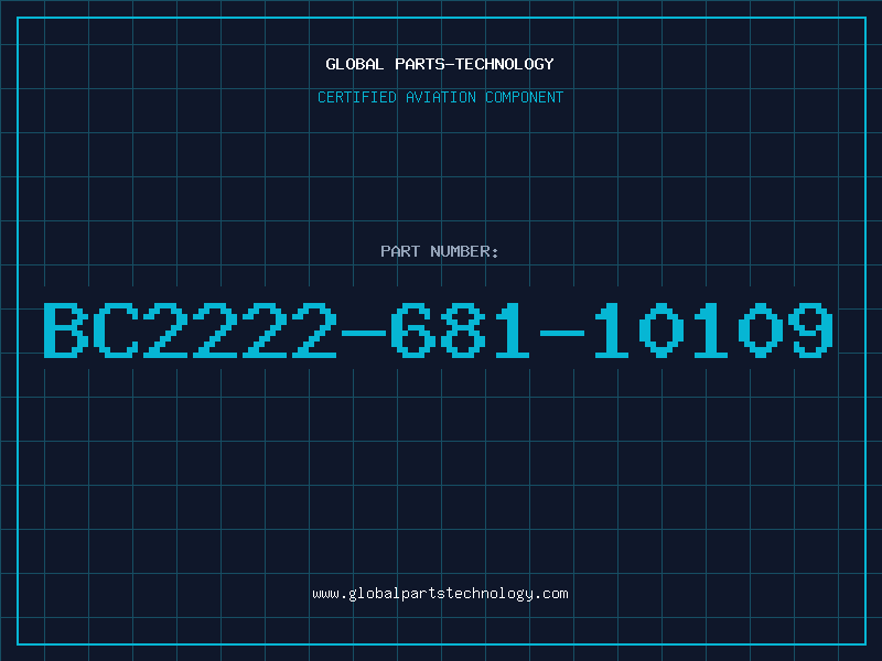 Aviation Part BC2222-681-10109