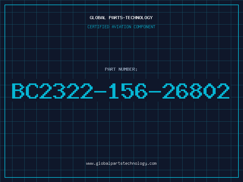 Aviation Part BC2322-156-26802