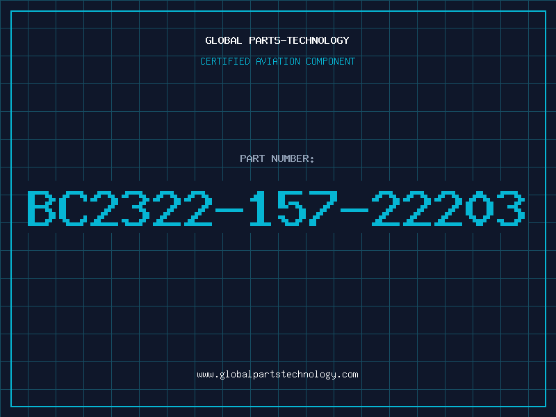 Aviation Part BC2322-157-22203