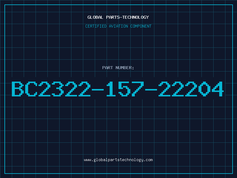 Aviation Part BC2322-157-22204
