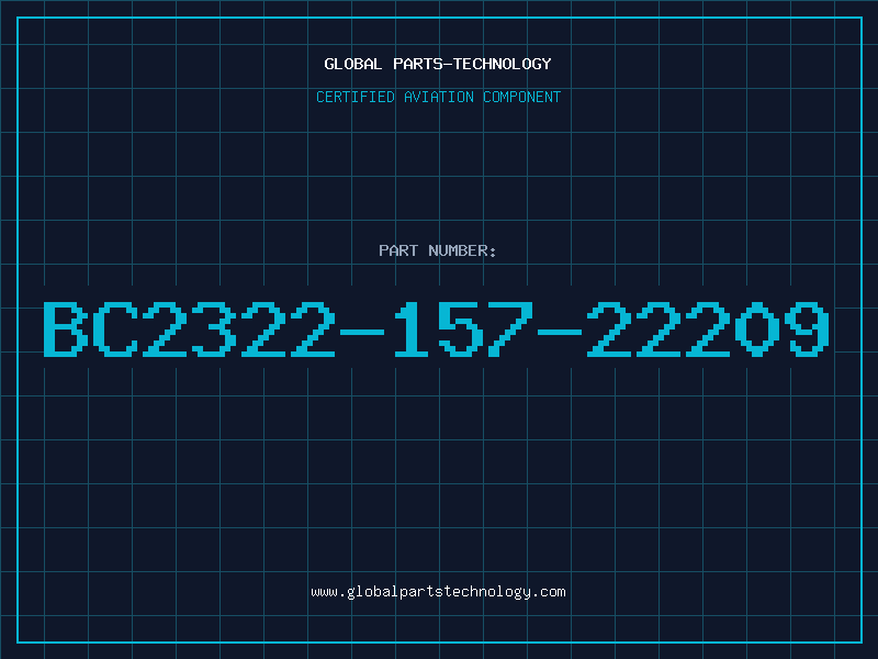 Aviation Part BC2322-157-22209