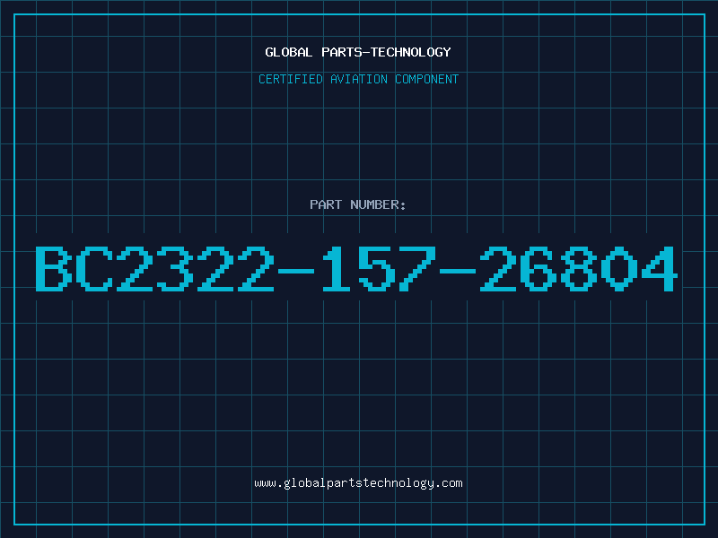 Aviation Part BC2322-157-26804