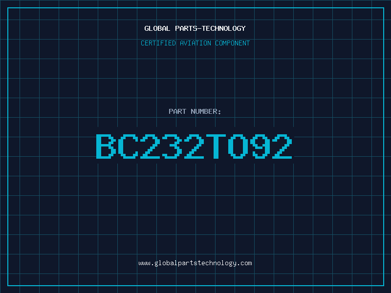 Aviation Part BC232TO92
