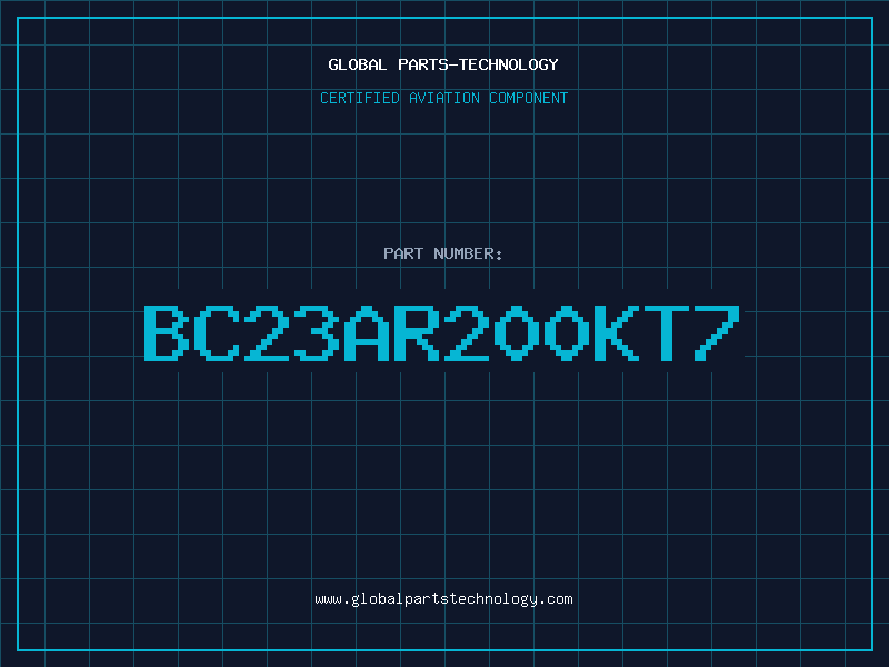 Aviation Part BC23AR200KT7