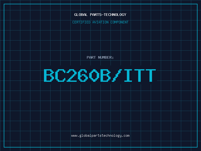 Aviation Part BC260B/ITT