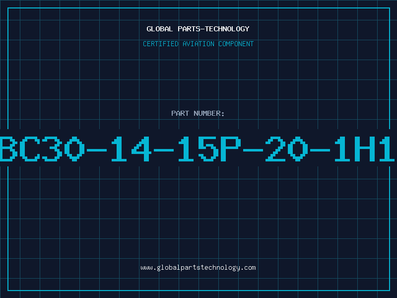 Aviation Part BC30-14-15P-20-1H1