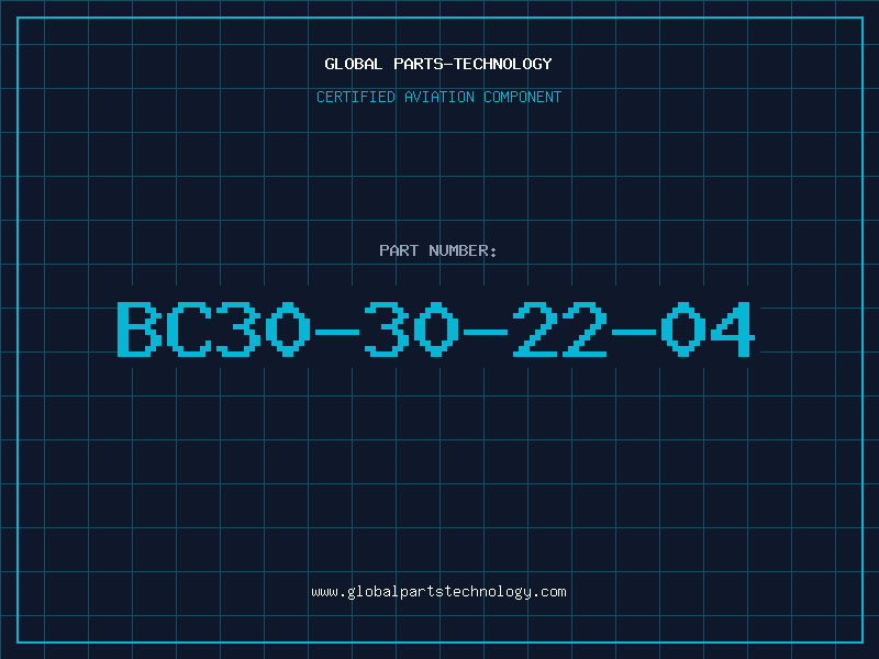 Aviation Part BC30-30-22-04