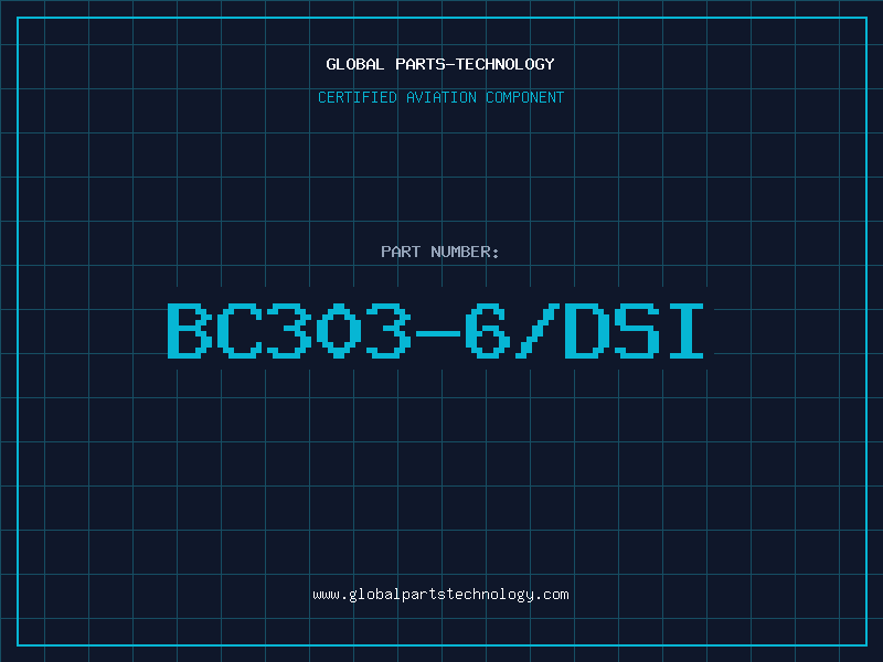 Aviation Part BC303-6/DSI
